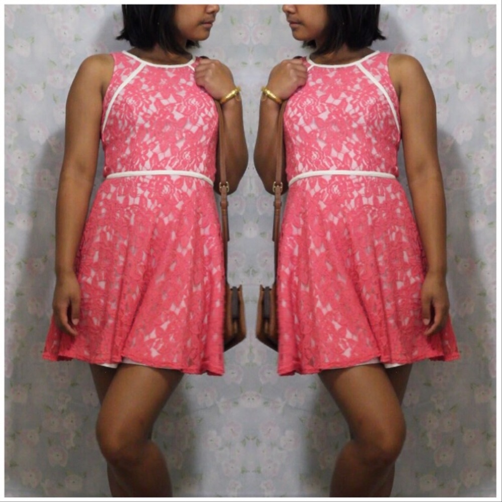 💖 Lush | Pink Lace Dress 💖